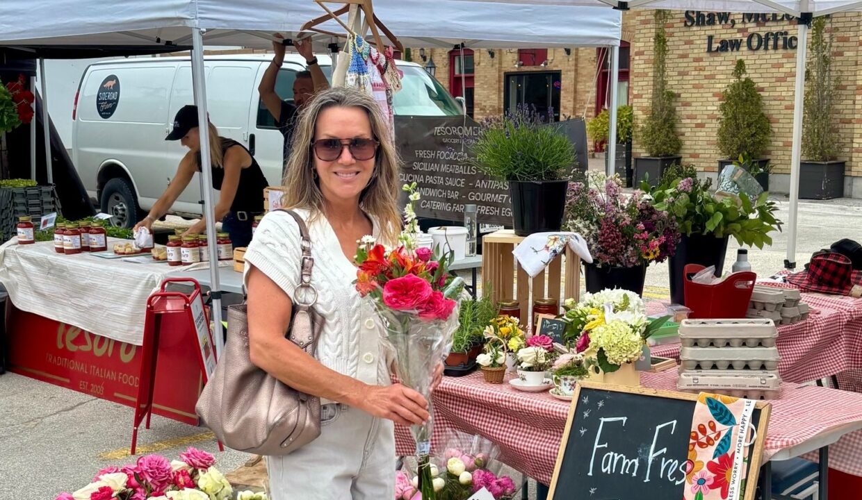 Farmer's Market in August